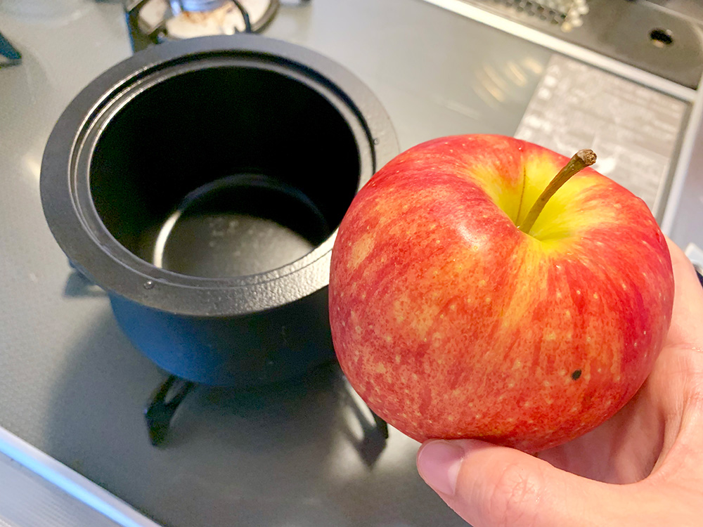 直火でオーブンの仕上がり！アナオリカーボンココット「RINGO