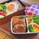 目玉焼きハンバーグのっけ弁当